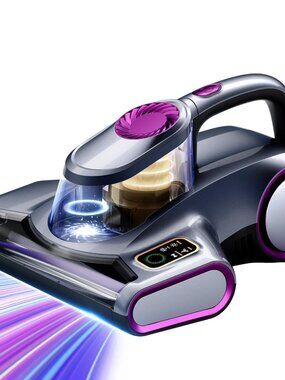 Handheld Vacuum Cleaner 18KPa Strong Suction, Handheld Bed Vacuum for Mattress